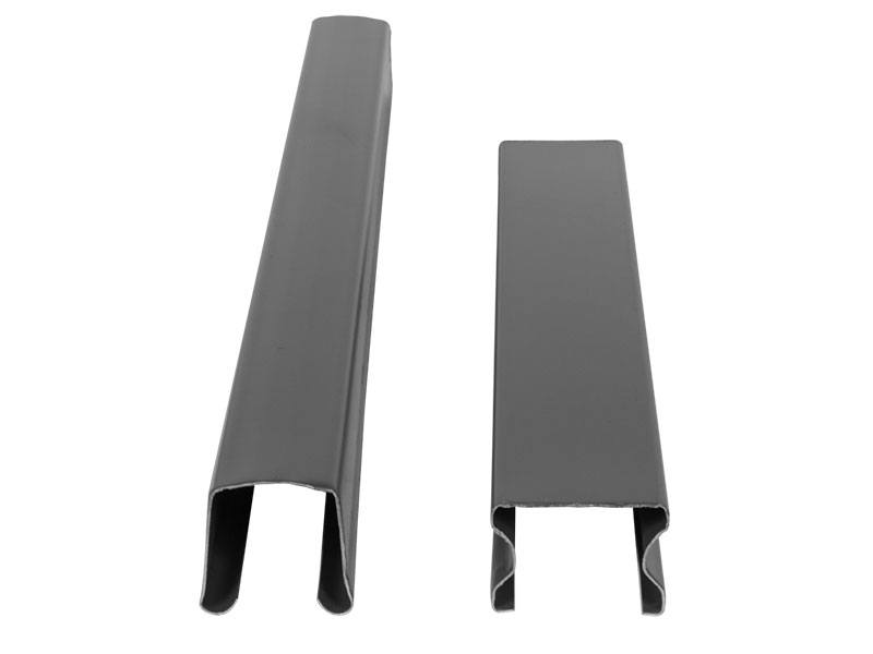 Fence panel post and rail