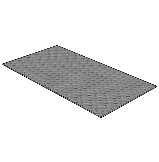 Galvanised Floorplate