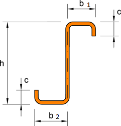 Z Purlins technical reference image